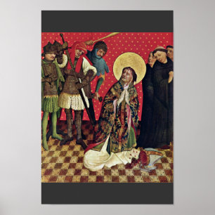 Thomas Altar fragment van het juiste buitenste win Poster