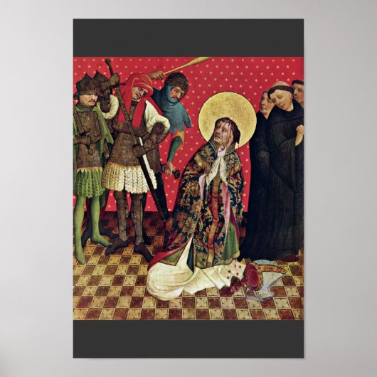 Thomas Altar fragment van het juiste buitenste win Poster (Voorkant)