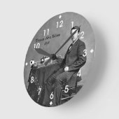 Thomas Alva Edison, 1878 Ronde Klok (Hoek)