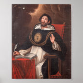 Thomas Aquinas By Luis Munoz Lafuente Poster (Voorkant)