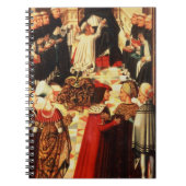 Thomas Aquinas die in de Dominicaanse O wordt ontv Notitieboek (Voorkant)