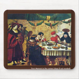 Thomas Aquinas op Saint Louis door Deutsch Niklaus Muismat