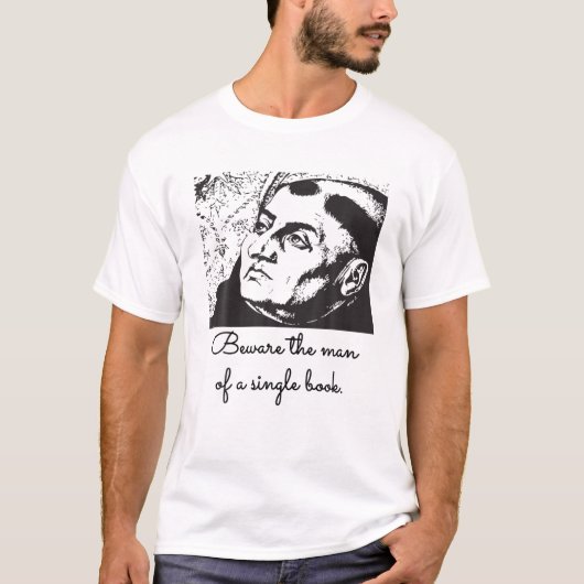 Thomas Aquinas Quotes T-shirt (Voorkant)