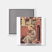 Thomas Aquinas van Gentile Da Fabriano Magneet (Voorkant / Achterkant)