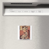 Thomas Aquinas van Gentile Da Fabriano Magneet (Insitu (Vaatwasser))