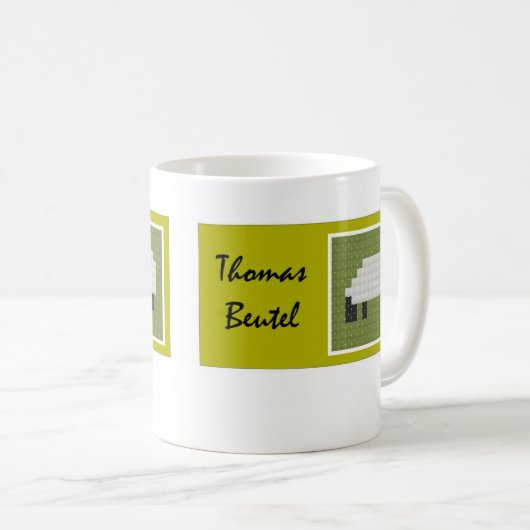 Thomas Beutel Logo Mok (Voorkant rechts)