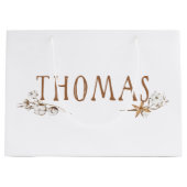 Thomas Birthday Large Gift Bag Groot Cadeauzakje (Voorkant)