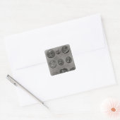 Thomas Bohier, Pierre Briconnet, Simon Vierkante Sticker (Envelop)