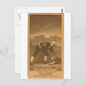 Thomas Burns, Chicago White Stockings Briefkaart (Voorkant / Achterkant)