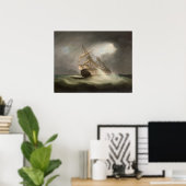 Thomas Buttersworth - H.M.S. 'Victory' Poster (Thuiskantoor)