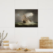 Thomas Buttersworth - H.M.S. 'Victory' Poster (Keuken)