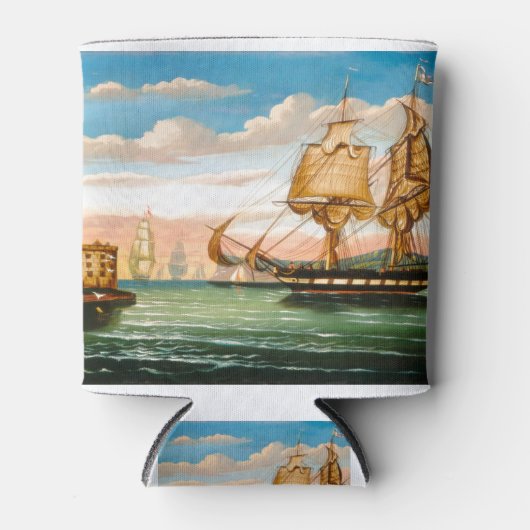 Thomas Chambers Bay of New York Blikjeskoeler (Voorkant)