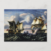 Thomas Chambers - Capture of H.B.M. Frigate Briefkaart (Voorkant)