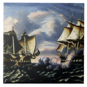 Thomas Chambers - Capture of H.B.M. Frigate Tegeltje