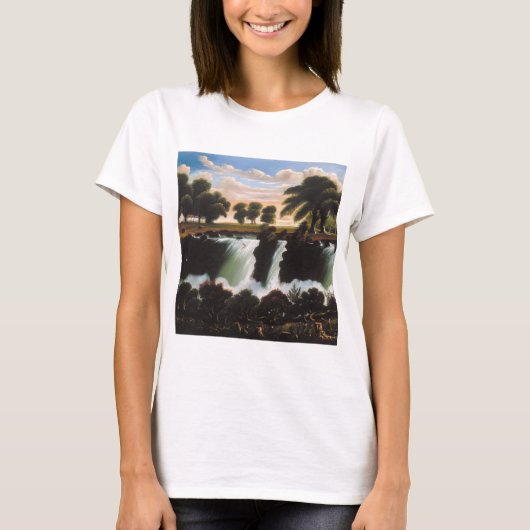 Thomas Chambers Genesee Falls Rochester T-shirt (Voorkant)