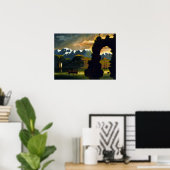 Thomas Chambers Landschap Poster (Thuiskantoor)