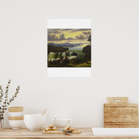 Thomas Chambers Niagara Poster (Keuken)