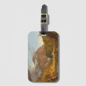 Thomas Cole A Uitzicht van de bergpas Bagagelabel (Voorkant (verticaal))