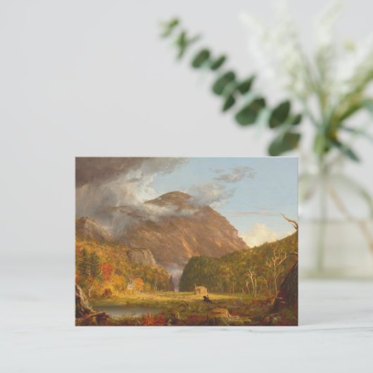 Thomas Cole A Uitzicht van de bergpas Briefkaart (Staand voorkant)