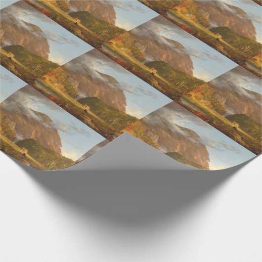 Thomas Cole A Uitzicht van de bergpas Cadeaupapier (Hoek)