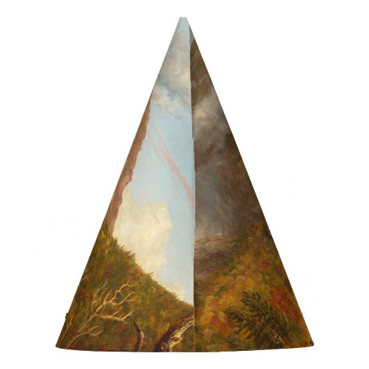 Thomas Cole A Uitzicht van de bergpas Feesthoedjes (Achterkant)