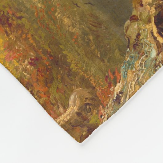 Thomas Cole A Uitzicht van de bergpas Fleece Deken (Hoek)