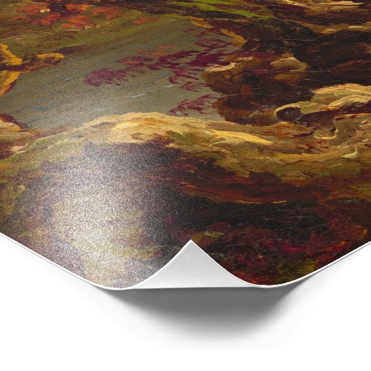 Thomas Cole A Uitzicht van de bergpas Foto Afdruk (Hoek)