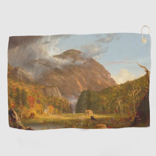 Thomas Cole A Uitzicht van de bergpas Golfhanddoek (Horizontaal)