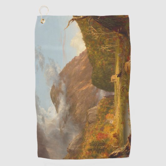 Thomas Cole A Uitzicht van de bergpas Golfhanddoek (Voorkant)
