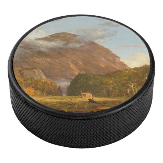 Thomas Cole A Uitzicht van de bergpas Hockey Puck (3/4)