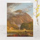 Thomas Cole A Uitzicht van de bergpas Kaart (Gele Bloem)