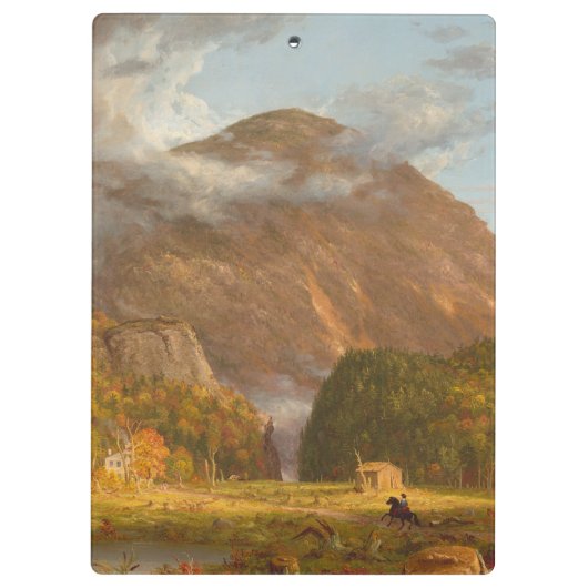 Thomas Cole A Uitzicht van de bergpas Klembord (Achterkant)