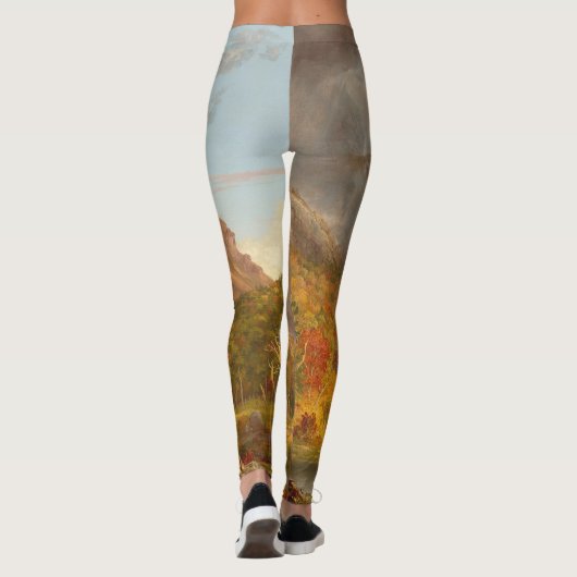 Thomas Cole A Uitzicht van de bergpas Leggings (Achterkant)