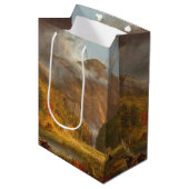 Thomas Cole A Uitzicht van de bergpas Medium Cadeauzakje (Voorkant Gekanteld)