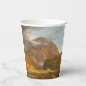 Thomas Cole A Uitzicht van de bergpas Papieren Bekers (Achterkant)