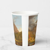 Thomas Cole A Uitzicht van de bergpas Papieren Bekers (Rechts)