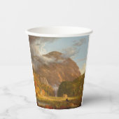 Thomas Cole A Uitzicht van de bergpas Papieren Bekers (Voorkant)