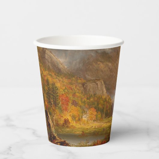 Thomas Cole A Uitzicht van de bergpas Papieren Bekers (Voorkant)