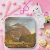 Thomas Cole A Uitzicht van de bergpas Papieren Bordje (Feest)