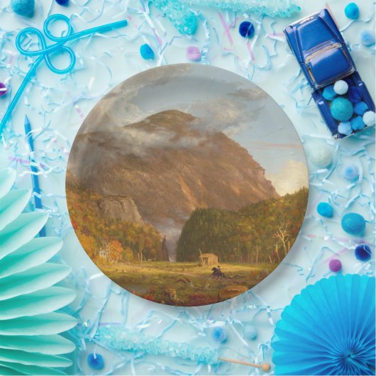 Thomas Cole A Uitzicht van de bergpas Papieren Bordje (Feest)