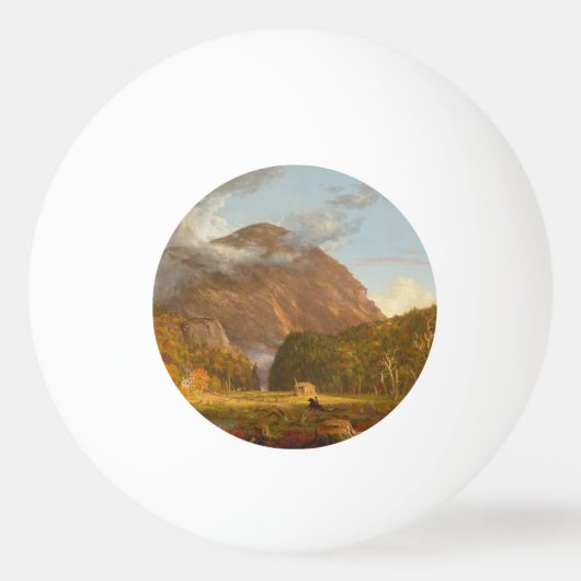 Thomas Cole A Uitzicht van de bergpas Pingpongbal (Voorkant)