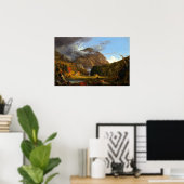 Thomas Cole A Uitzicht van de bergpas Poster (Thuiskantoor)