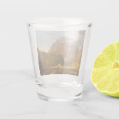 Thomas Cole A Uitzicht van de bergpas Shot Glas (Achterkant)