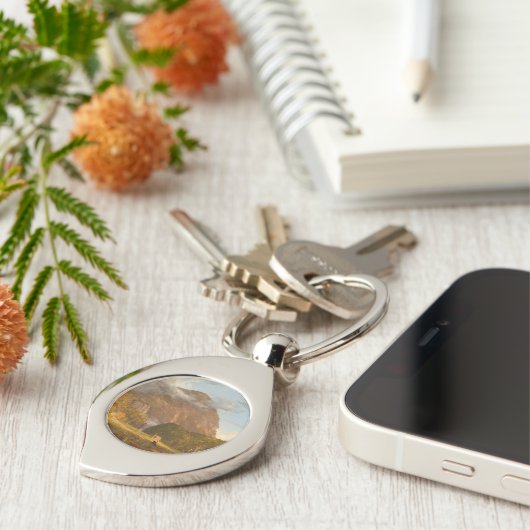 Thomas Cole A Uitzicht van de bergpas Sleutelhanger (Zijkant)