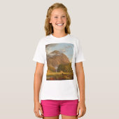 Thomas Cole A Uitzicht van de bergpas T-shirt (Voorkant volledig)