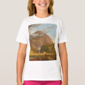 Thomas Cole A Uitzicht van de bergpas T-shirt (Voorkant)