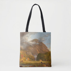 Thomas Cole A Uitzicht van de bergpas Tote Bag