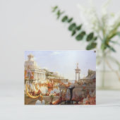 Thomas Cole - De consumptie van het Rijk Briefkaart (Staand voorkant)