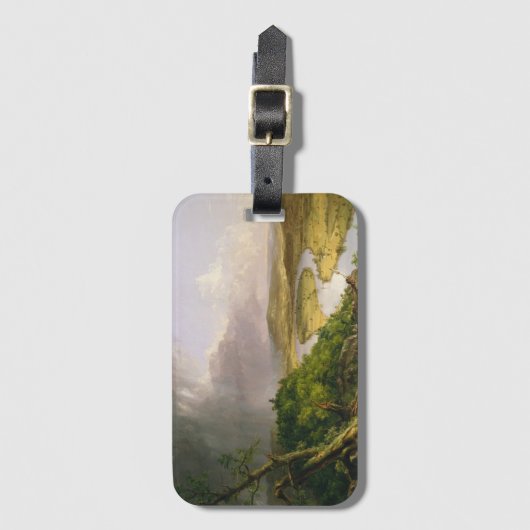 Thomas Cole de Oxbow de Connecticut rivier Bagagelabel (Voorkant (verticaal))