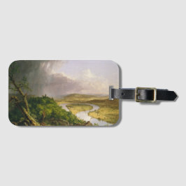 Thomas Cole de Oxbow de Connecticut rivier Bagagelabel